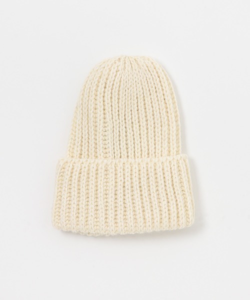 CLIPPER CASUALS（クリッパーカジュアル）の「CLIPPER　リブニット帽（ニットキャップ/ビーニー・レディース・ライトグレー/チャコールグレー/レッド/ネイビー/ホワイト・FREE）」の16枚目の写真