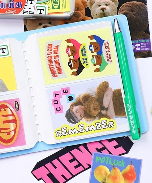 THENCE／COLLECT BOOK/デンス/韓国雑貨/2100610（ステーショナリー