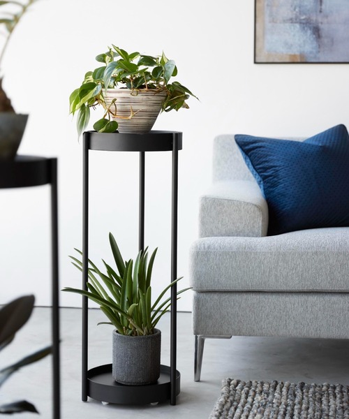 tower(タワー)キャスター付きプランタースタンド 2段(収納グッズ)|tower(タワー)