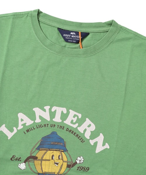 KRIFF MAYER（クリフメイヤー）の「ツールブラザーズロンT(ランタン)（Tシャツ/カットソー・メンズ・オレンジ/ブラック/ライトグリーン/イエロー/オフホワイト・MEDIUM/LARGE/X-LARGE）」の14枚目の写真