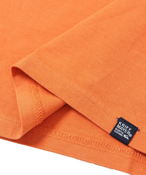 KRIFF MAYER（クリフメイヤー）の「ツールブラザーズロンT(ランタン)（Tシャツ/カットソー・メンズ・オレンジ/ブラック/ライトグリーン/イエロー/オフホワイト・MEDIUM/LARGE/X-LARGE）」の18枚目の写真