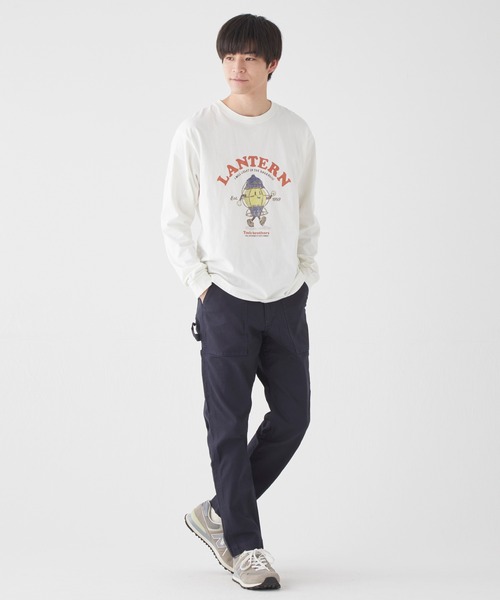 KRIFF MAYER（クリフメイヤー）の「ツールブラザーズロンT(ランタン)（Tシャツ/カットソー・メンズ・オレンジ/ブラック/ライトグリーン/イエロー/オフホワイト・MEDIUM/LARGE/X-LARGE）」の8枚目の写真