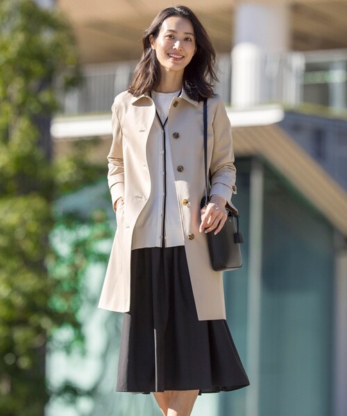 J.PRESS Ladies（J.プレス レディス）の「【洗える】ソフトブロード ランダムタック スカート（スカート・レディース・ブラック系/ライトグレー系・XXS/XS/S）」の9枚目の写真
