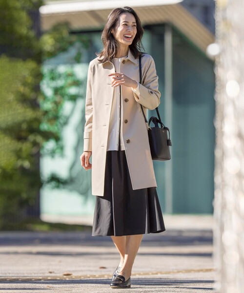 J.PRESS Ladies（J.プレス レディス）の「【洗える】ソフトブロード ランダムタック スカート（スカート・レディース・ブラック系/ライトグレー系・XXS/XS/S）」の10枚目の写真