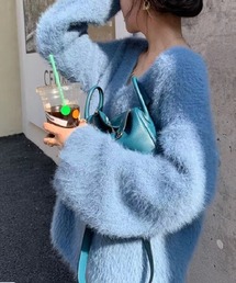 VIBGYOR | シャギーニット(BL)(ニット/セーター)