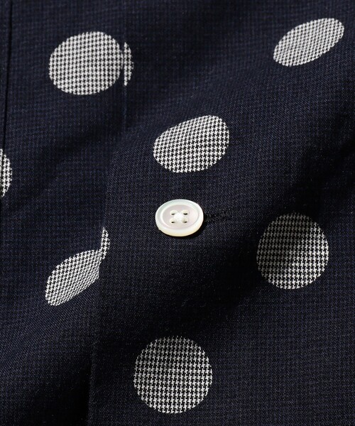 BEAMS PLUS（ビームスプラス）の「オーバー プリント オープンカラー シャツ（シャツ/ブラウス・メンズ・ブラウン/ネイビー・S/M/L/XL）」の13枚目の写真