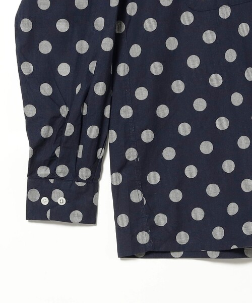 BEAMS PLUS（ビームスプラス）の「オーバー プリント オープンカラー シャツ（シャツ/ブラウス・メンズ・ブラウン/ネイビー・S/M/L/XL）」の20枚目の写真