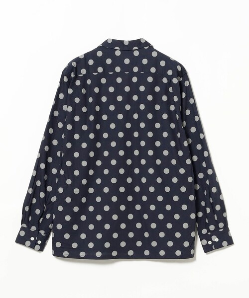 BEAMS PLUS（ビームスプラス）の「オーバー プリント オープンカラー シャツ（シャツ/ブラウス・メンズ・ブラウン/ネイビー・S/M/L/XL）」の21枚目の写真