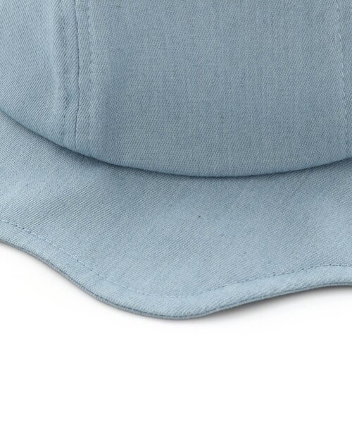 Ampersand（アンパサンド）の「日よけ付きリボンハット_UVカット（ハット・キッズ・アイボリー/サックスブルー/ベージュ/ネイビー/ピンク・52/54/56/48/50）」の18枚目の写真