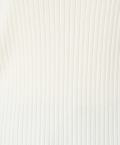 COMME CA ISM（コムサイズム）の「クルーネック リブニット（ニット/セーター・レディース・ブラック/ホワイト/エメラルド・LARGE/MEDIUM）」の15枚目の写真