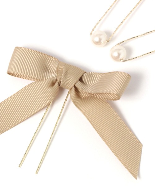 GLOBAL WORK（グローバルワーク）の「MADE IN JAPANドライフラワー5本セットピン/993098（ヘアピン・レディース・ブルー/ホワイト・ONE SIZE）」の8枚目の写真