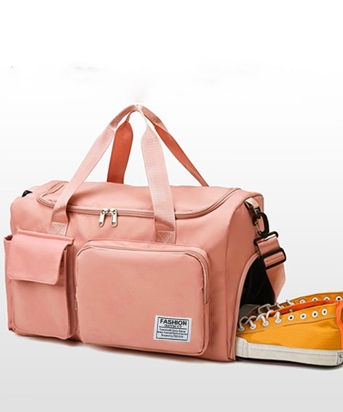 Miniministore（ミニミニストア）の「ボストンバッグレディース大容量旅行カバン（ボストンバッグ・レディース・ブルーグレー/ラベンダー/グレー/ブラック/コーラルピンク/パープル・FREE）」の20枚目の写真