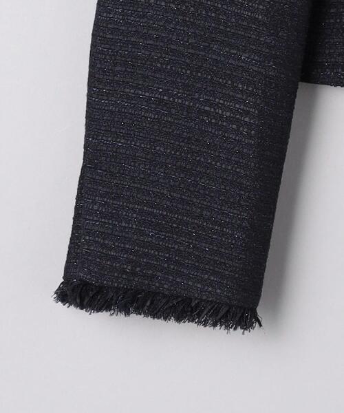 UNITED ARROWS（ユナイテッドアローズ）の「ラメツイード ノーカラー