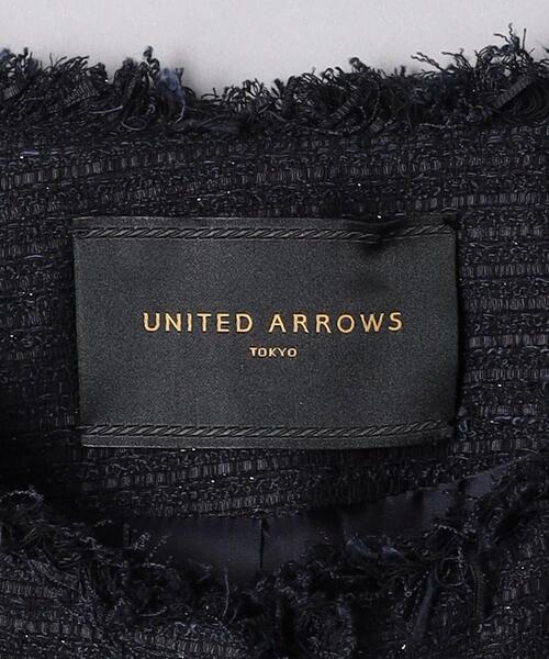 UNITED ARROWS（ユナイテッドアローズ）の「ラメツイード ノーカラー