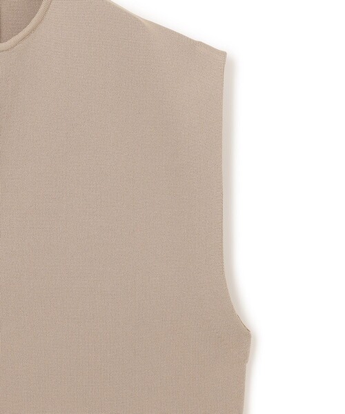 UNFILO（アンフィーロ）の「フォルムニットジレ（ニット/セーター・レディース・カーキ系/ブラック系/ネイビー系・SMALL/MEDIUM/LARGE）」の6枚目の写真