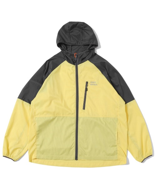 KRIFF MAYER(クリフメイヤー)の「さらさらエアーパッカブルジャケット(マウンテンパーカー・メンズ・チャコール/カラフル/イエロー/カーキ/グレー/ネイビー・MEDIUM/LARGE/X-LARGE)」の11枚目の写真