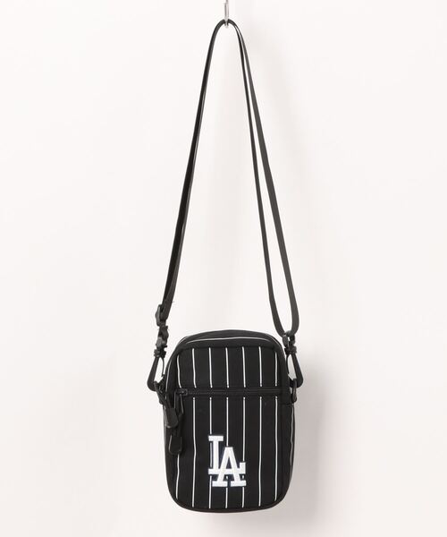 MLB（メジャーリーグベースボール）の「MLBストライプショルダーバッグ（ショルダーバッグ・レディース・ネイビー/ベージュ/ブラック/ダークブルー/ブラック系その他/ブラック系その他2/ブラウン・FREE）」の3枚目の写真