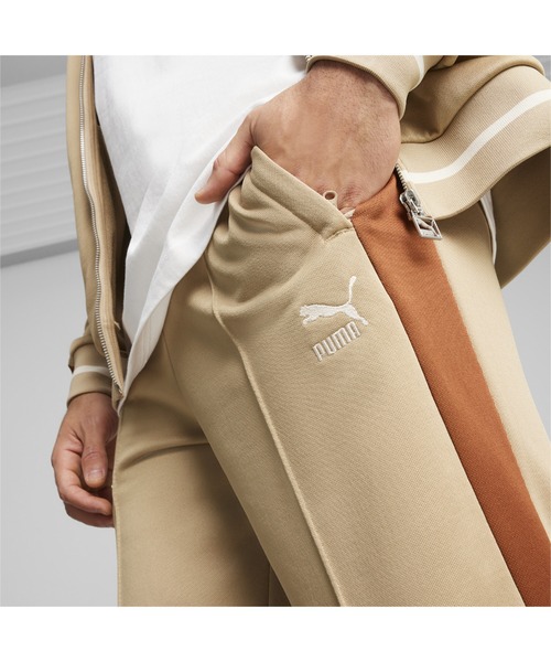 PUMA(プーマ)の「PUMA プーマ メンズ フォー ザ ファンベース T7 トラックパンツ(その他パンツ・メンズ・ブラック/ベージュ系その他・LARGE/MEDIUM/SMALL/X-LARGE/X-SMALL/XX-LARGE)」の8枚目の写真