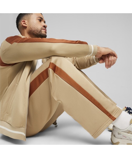PUMA(プーマ)の「PUMA プーマ メンズ フォー ザ ファンベース T7 トラックパンツ(その他パンツ・メンズ・ブラック/ベージュ系その他・LARGE/MEDIUM/SMALL/X-LARGE/X-SMALL/XX-LARGE)」の5枚目の写真