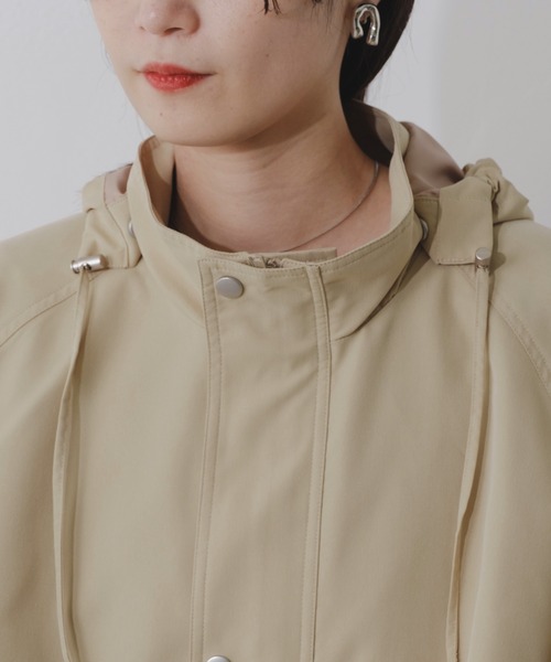 Kastane ミリタリーロングコート パル PAL 【Kastane】ミリタリーロングコート （beige