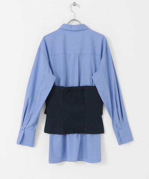 KBF（ケイビーエフ）の「ビスチェSETオーバーシャツ（シャツ/ブラウス・レディース・ベージュ系その他/ブルー系その他/グリーン系その他・ONE）」の22枚目の写真