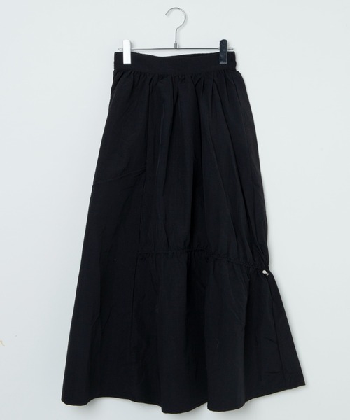 Figments（フィグメンツ）の「ナイロンドロストティアードスカート（スカート・レディース・ブラック・FREE）」の7枚目の写真