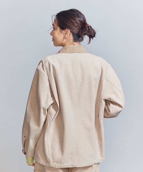 BEAUTY&YOUTH UNITED ARROWS（ビューティーアンドユースユナイテッドアローズ）の「ヘビーツイル カバーオール（カバーオール・レディース・ベージュ・S/M）」の3枚目の写真