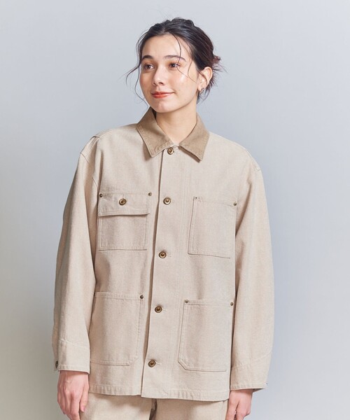 BEAUTY&YOUTH UNITED ARROWS（ビューティーアンドユースユナイテッドアローズ）の「ヘビーツイル カバーオール（カバーオール・レディース・ベージュ・S/M）」の6枚目の写真