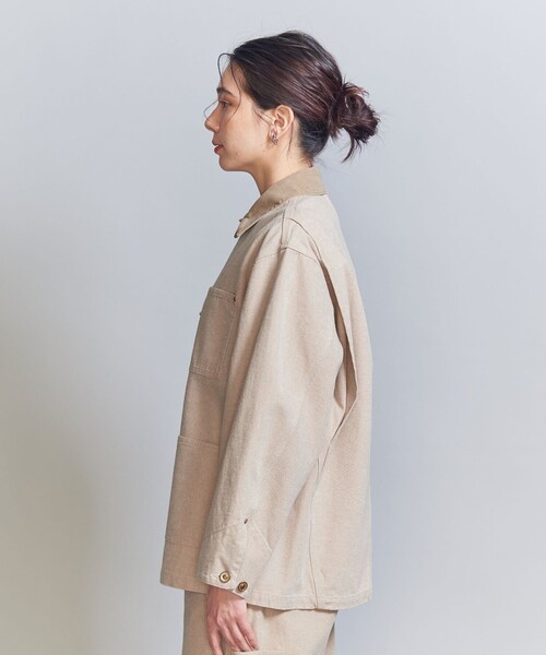 BEAUTY&YOUTH UNITED ARROWS（ビューティーアンドユースユナイテッドアローズ）の「ヘビーツイル カバーオール（カバーオール・レディース・ベージュ・S/M）」の7枚目の写真