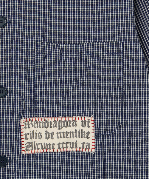 Bshop（ビショップ）の「Work of Art Kendai | カバーオールジャケット MEN（カバーオール・メンズ・ブルー・L/M）」の15枚目の写真