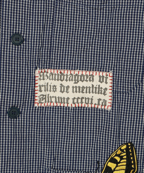 Bshop（ビショップ）の「Work of Art Kendai | カバーオールジャケット MEN（カバーオール・メンズ・ブルー・L/M）」の17枚目の写真