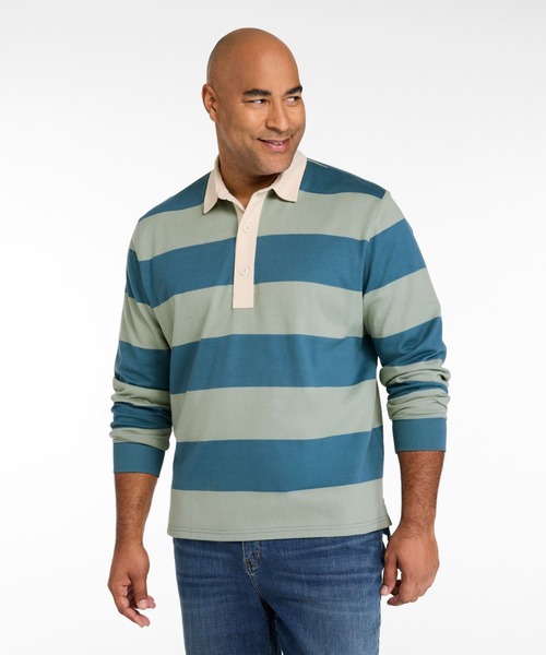 ビンテージ・ソフト・ラグビー、ストライプ 米国フィット・レギュラー