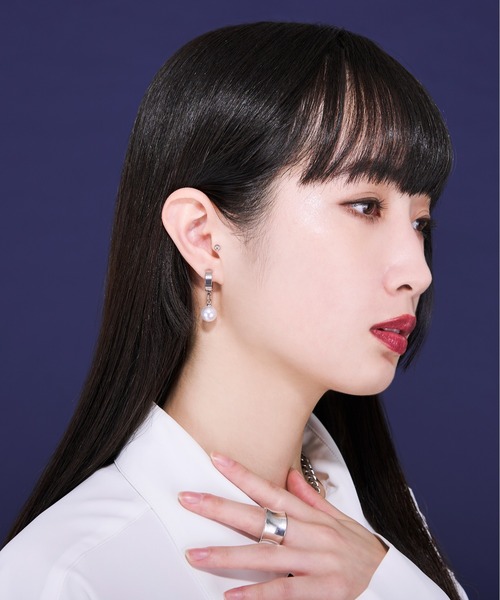 【heliopole×mncRo】2way別注ピアス heliopole×mncRo】2way別注ピアス - メルカリ