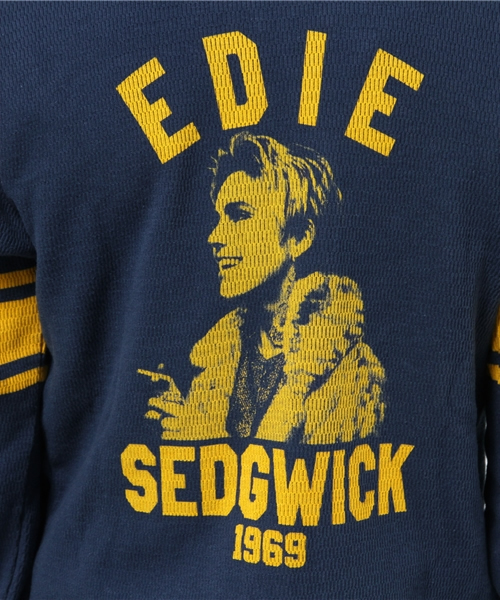 HYSTERIC GLAMOUR(ヒステリックグラマー)の「EDIE 1969 pt PK(パーカー・レディース・ネイビー/トップグレー/ブラック・FREE)」の10枚目の写真