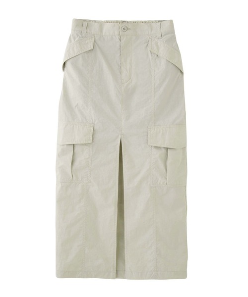 X-girl（エックスガール）の「LIGHTWEIGHT CARGO SKIRT（スカート・レディース・ブラック/ライトグリーン/ライトグレー・S/M）」の14枚目の写真