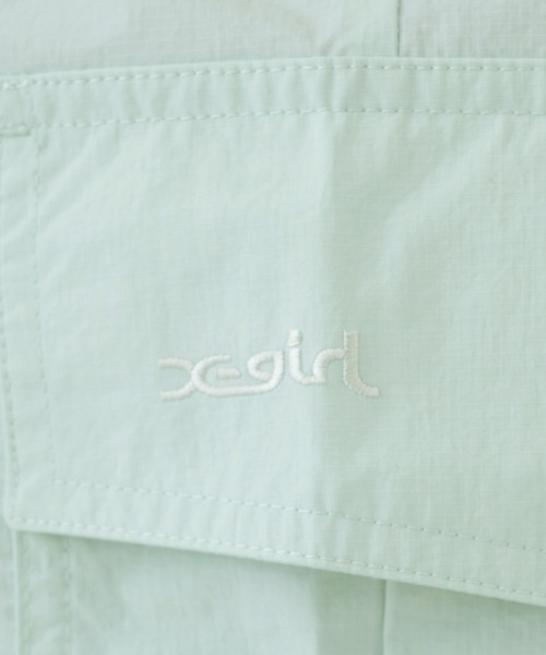 X-girl(エックスガール)の「LIGHTWEIGHT CARGO SKIRT(スカート・レディース・ブラック/ライトグリーン/ライトグレー・S/M)」の20枚目の写真