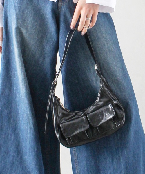 SpRay（スプレイ）の「ポケ付きショルダーバッグ（ショルダーバッグ