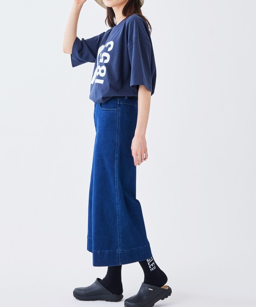AIGLE（エーグル）の「ヘビーウェイトコットン オーバーサイズ ビッグロゴ 半袖Tシャツ（Tシャツ/カットソー・メンズ・ブラック/ライトブルー/ダークグリーン/ネイビー/ホワイト/レッド・XL/S/XXS/XS/M/L）」の10枚目の写真