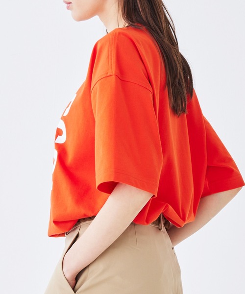 AIGLE（エーグル）の「ヘビーウェイトコットン オーバーサイズ ビッグロゴ 半袖Tシャツ（Tシャツ/カットソー・メンズ・ブラック/ライトブルー/ダークグリーン/ネイビー/ホワイト/レッド・XL/S/XXS/XS/M/L）」の21枚目の写真