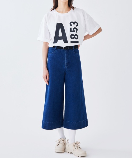 AIGLE（エーグル）の「ヘビーウェイトコットン オーバーサイズ ビッグロゴ 半袖Tシャツ（Tシャツ/カットソー・メンズ・ブラック/ライトブルー/ダークグリーン/ネイビー/ホワイト/レッド・XL/S/XXS/XS/M/L）」の18枚目の写真