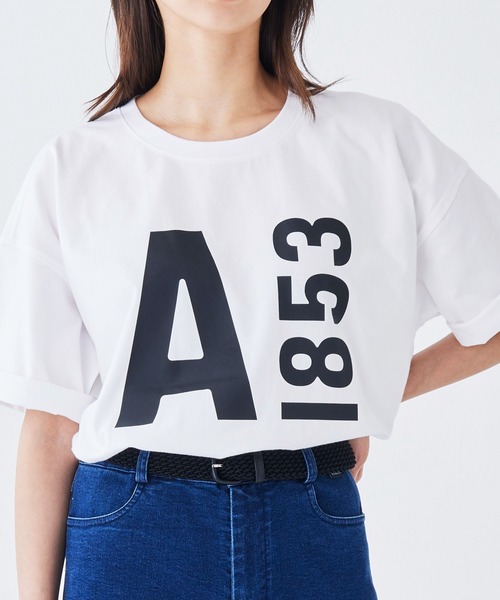 AIGLE（エーグル）の「ヘビーウェイトコットン オーバーサイズ ビッグロゴ 半袖Tシャツ（Tシャツ/カットソー・メンズ・ブラック/ライトブルー/ダークグリーン/ネイビー/ホワイト/レッド・XL/S/XXS/XS/M/L）」の16枚目の写真