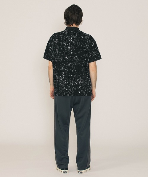 SILAS（サイラス）の「SPUTTERING POLO SHIRT（シャツ/ブラウス・メンズ・ホワイト/ブラック・M/L/XL）」の7枚目の写真