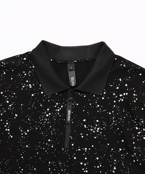 SILAS（サイラス）の「SPUTTERING POLO SHIRT（シャツ/ブラウス・メンズ・ホワイト/ブラック・M/L/XL）」の9枚目の写真