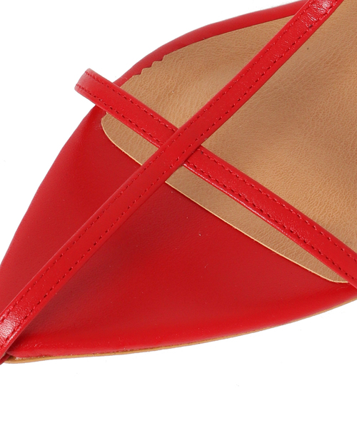 La TOTALITE（ラトータリテ）の「La Totalite クロスストラップフラットサンダル（サンダル・レディース・ブラック/レッド/ゴールド・36/37/38）」の19枚目の写真