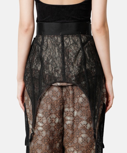 iRENE（アイレネ）の「レースレイヤードコルセット / Lace Layered Corset（ベルト・レディース・マルチ・36）」の6枚目の写真