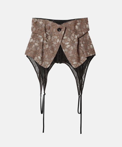 iRENE（アイレネ）の「レースレイヤードコルセット / Lace Layered Corset（ベルト・レディース・マルチ・36）」の9枚目の写真