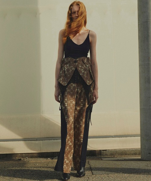 iRENE（アイレネ）の「レースレイヤードコルセット / Lace Layered Corset（ベルト・レディース・マルチ・36）」の2枚目の写真