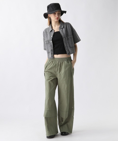 FOREVER 21（フォーエバー トゥエンティーワン）の「【2024SS】撥水ナイロンハット（ハット・レディース・ブラック/カーキ・FREE）」の13枚目の写真