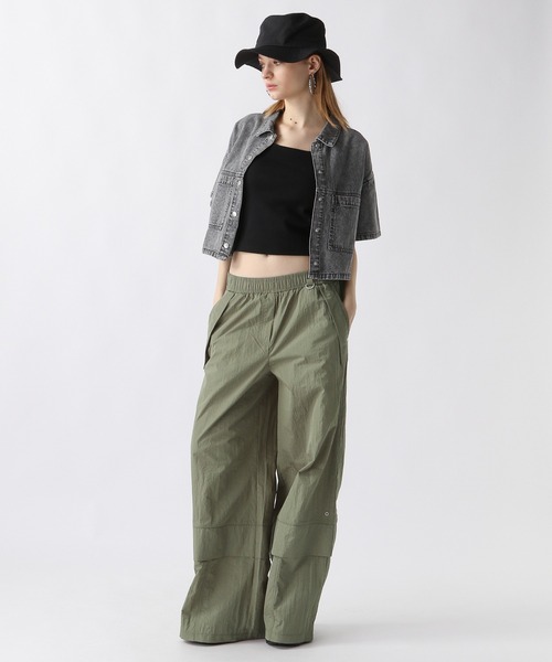 FOREVER 21（フォーエバー トゥエンティーワン）の「【2024SS】撥水ナイロンハット（ハット・レディース・ブラック/カーキ・FREE）」の14枚目の写真