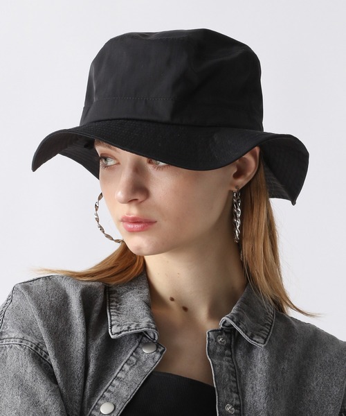 FOREVER 21（フォーエバー トゥエンティーワン）の「【2024SS】撥水ナイロンハット（ハット・レディース・ブラック/カーキ・FREE）」の12枚目の写真